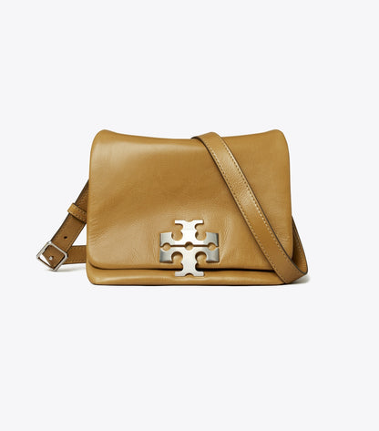 Tory Burch Charlie Runway Shoulder Bag - Wren Brown