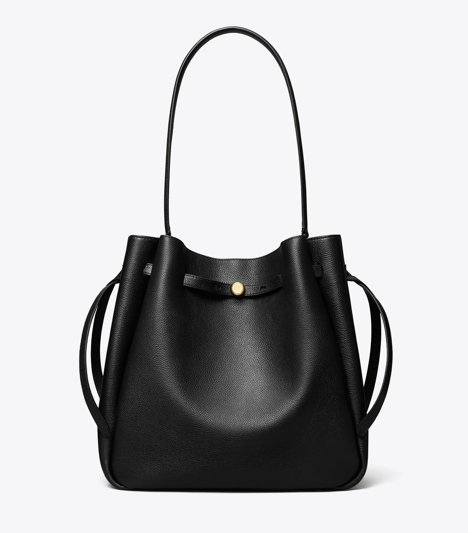 Tory Burch Large Romy Bucket Bag - Black