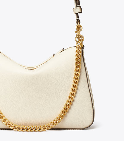 Tory Burch Small Perry Shoulder Bag - Warm White