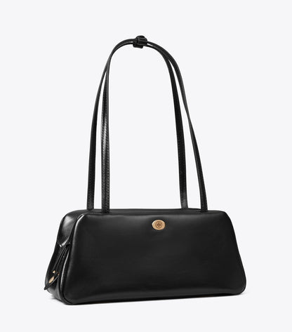 Tory Burch Robinson Satchel - Black