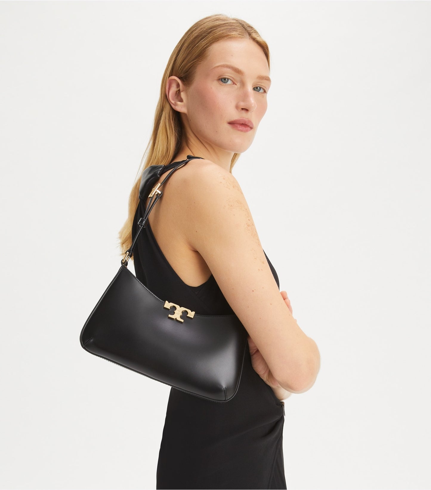 Tory Burch Eleanor Slim Shoulder Bag - Black