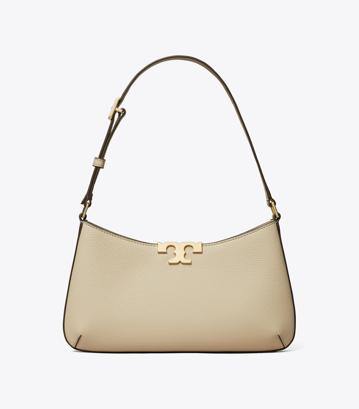 Tory Burch Eleanor Soft Slim Shoulder Bag - Light Stone