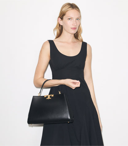 Tory Burch Eleanor Satchel - Black