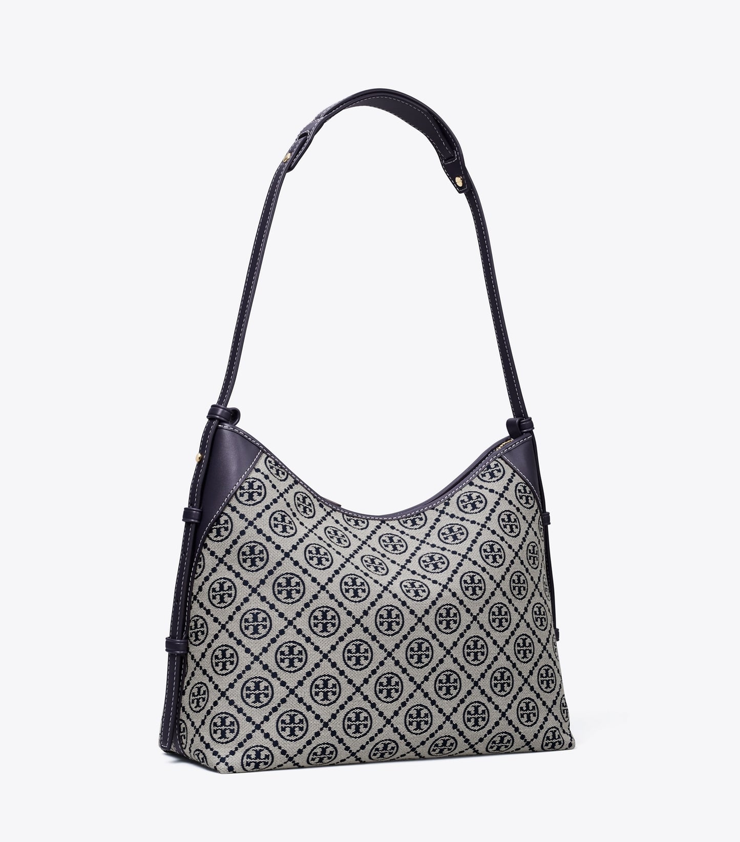 Tory Burch T Monogram Messenger - Tory Navy