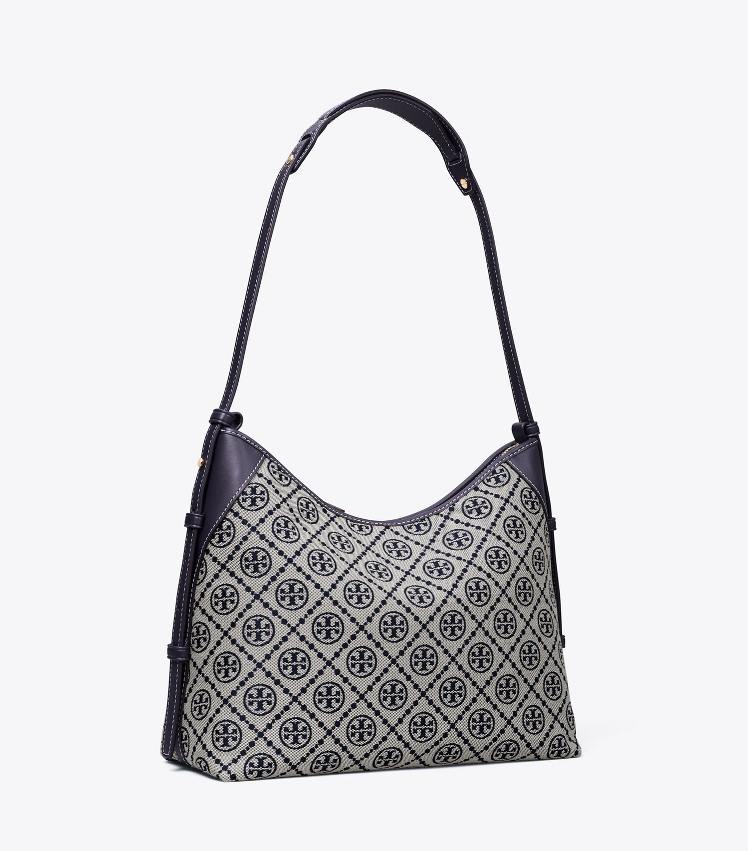 Tory Burch T Monogram Messenger - Tory Navy