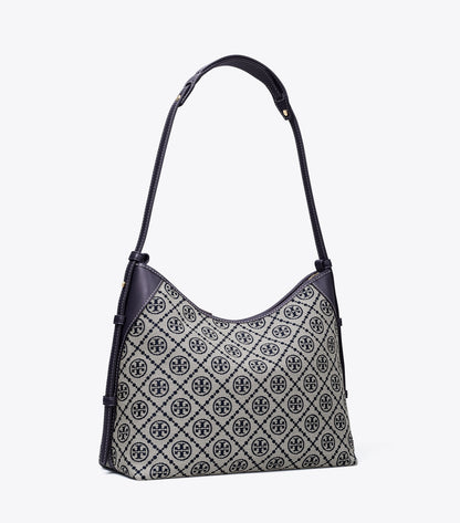Tory Burch T Monogram Messenger - Tory Navy