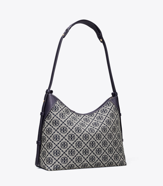 Tory Burch T Monogram Messenger - Tory Navy
