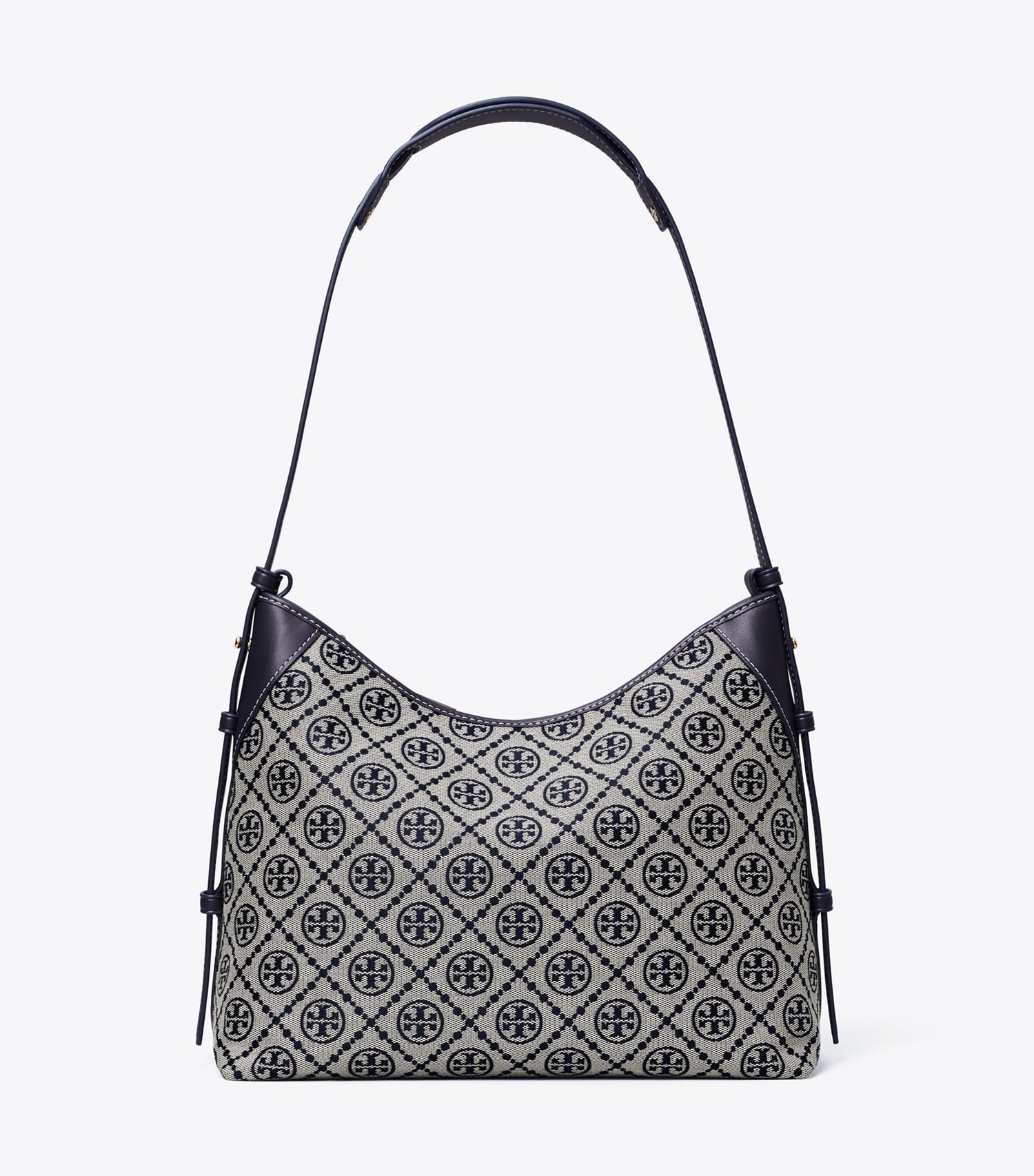 Tory Burch T Monogram Messenger - Tory Navy