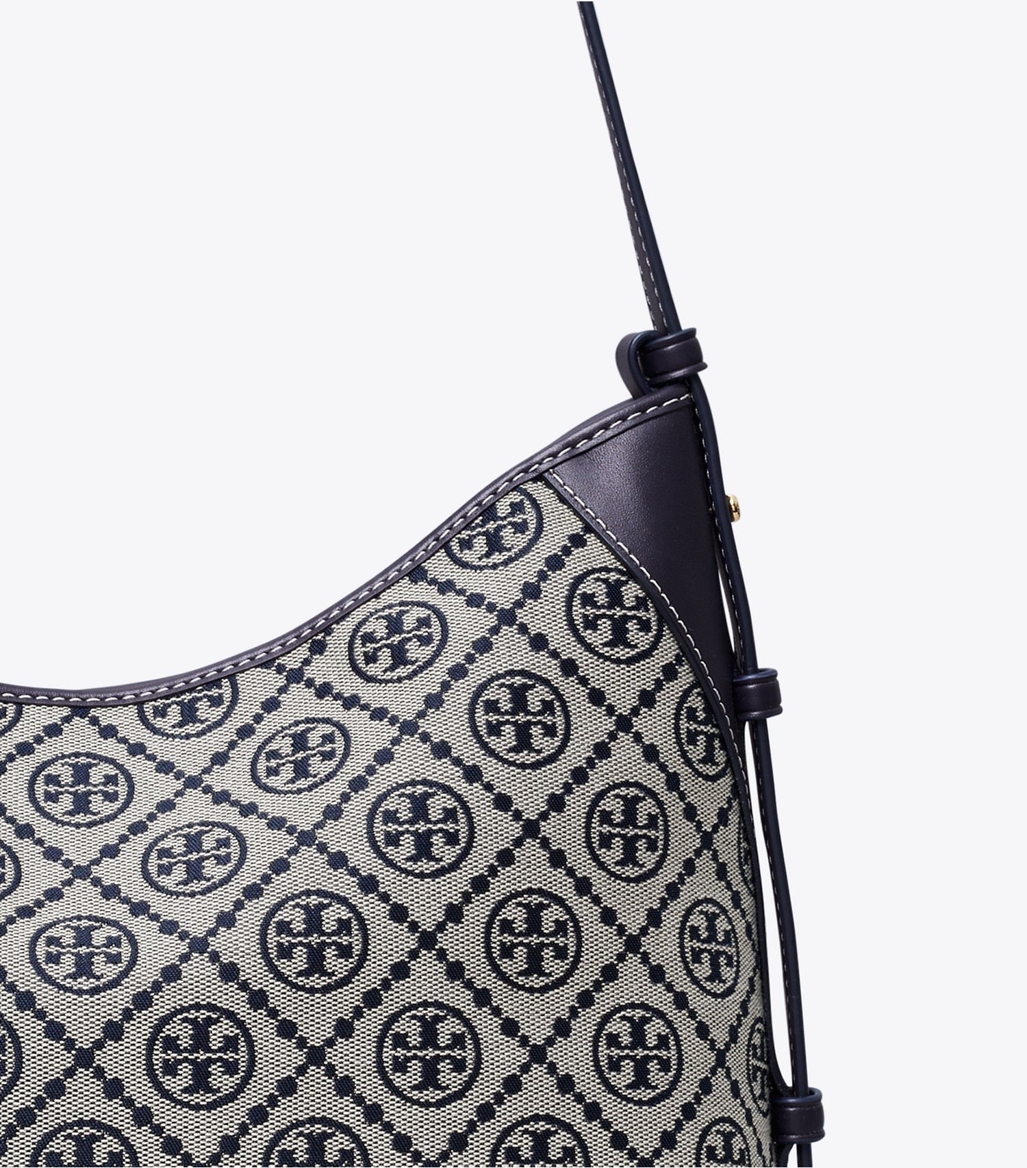 Tory Burch T Monogram Messenger - Tory Navy