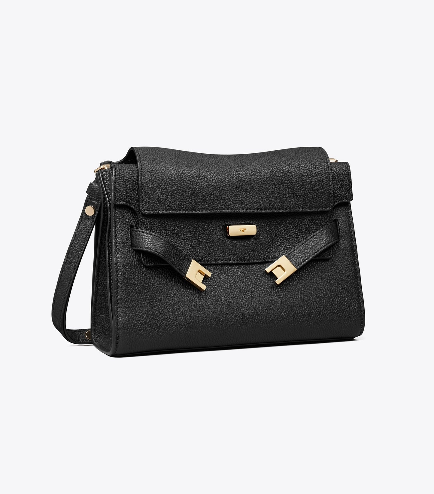 Tory Burch Lee Radziwill Shoulder Bag - Black