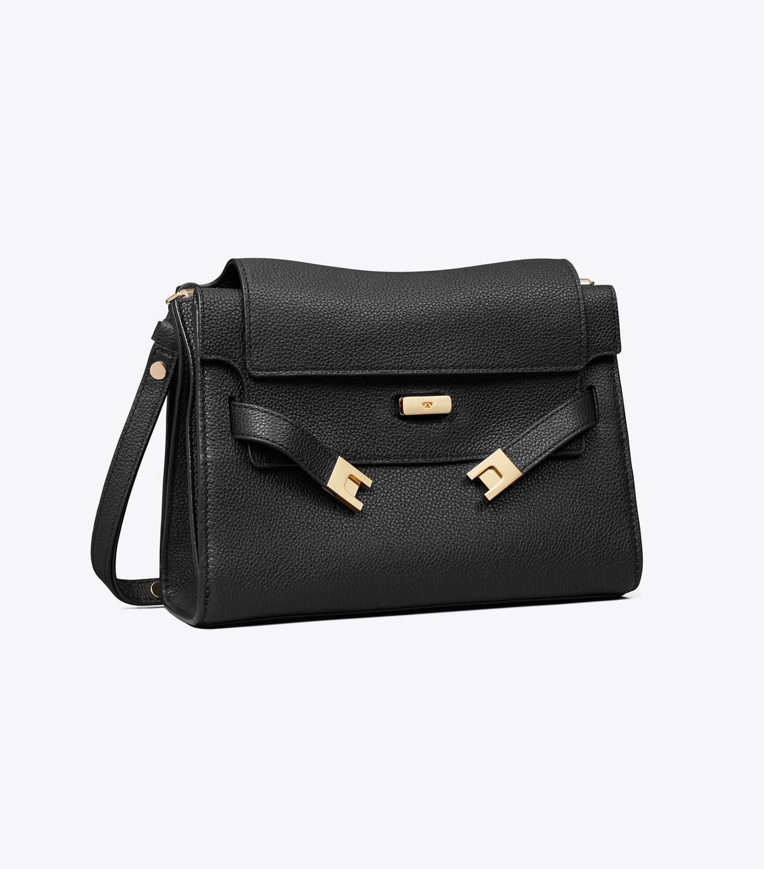 Tory Burch Lee Radziwill Shoulder Bag - Black