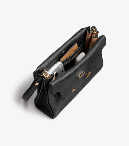 Tory Burch Lee Radziwill Shoulder Bag - Wild Mushroom