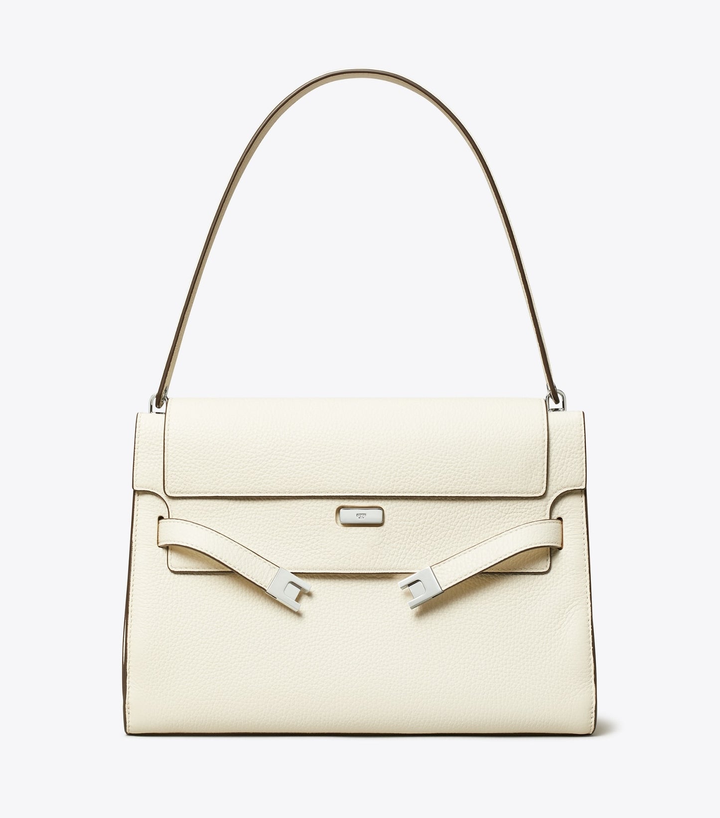 Tory Burch Large Lee Radziwill Shoulder Bag - Ivory