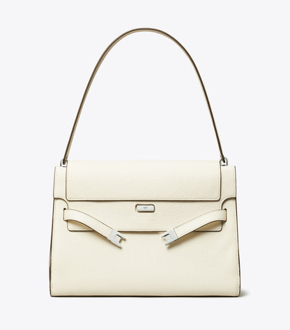 Tory Burch Large Lee Radziwill Shoulder Bag - Ivory