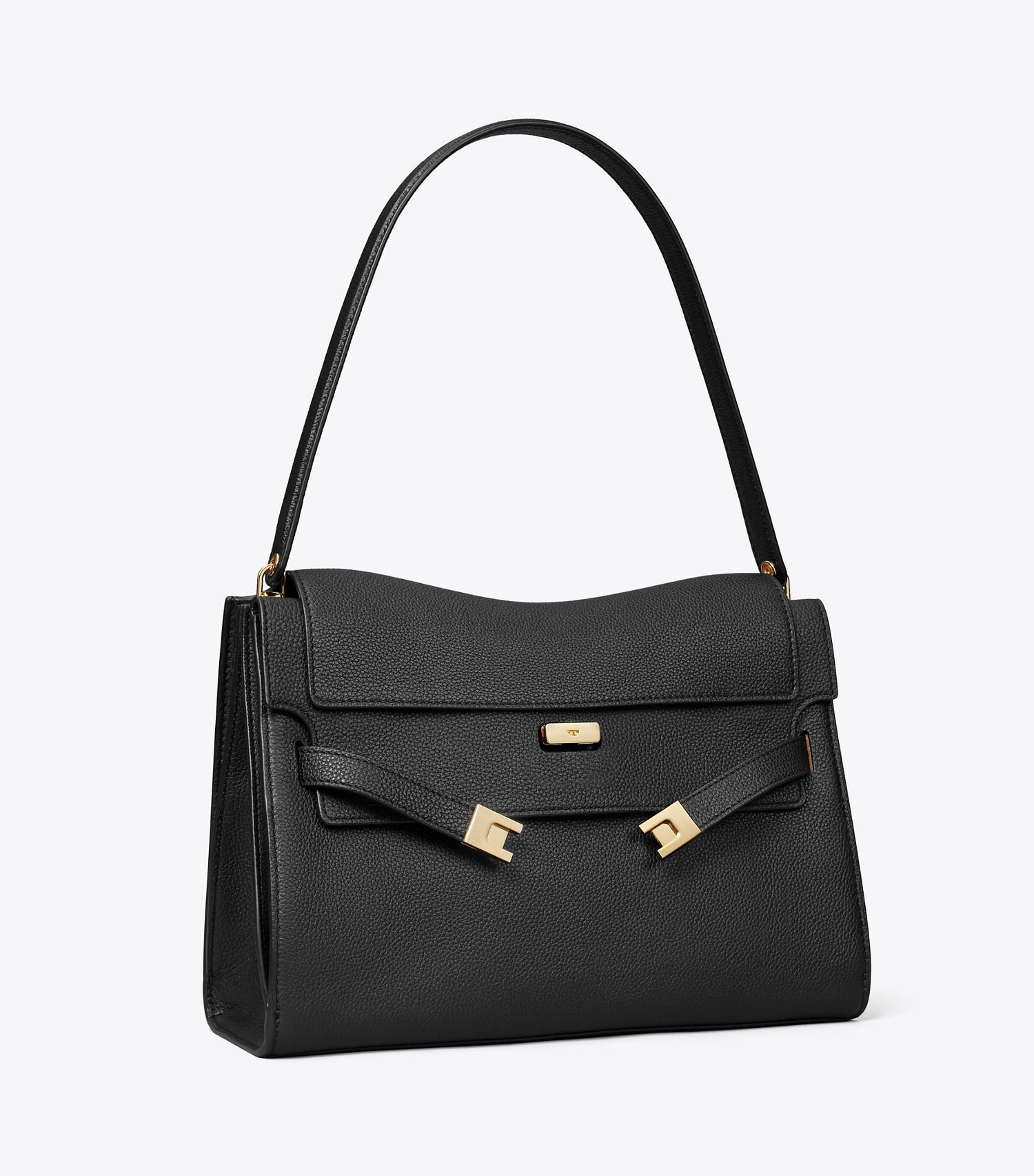 Tory Burch Large Lee Radziwill Shoulder Bag - Black