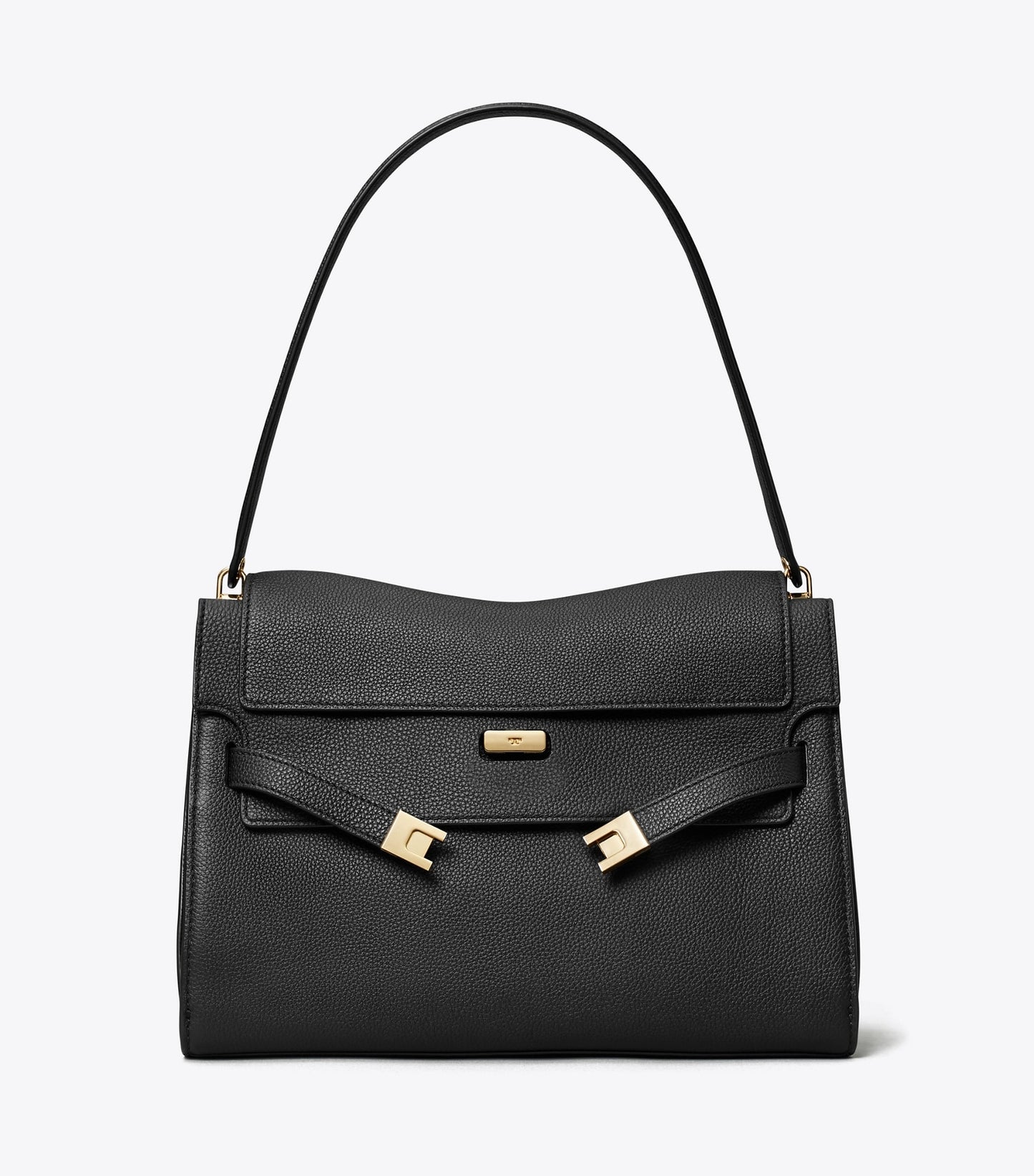 Tory Burch Large Lee Radziwill Shoulder Bag - Black