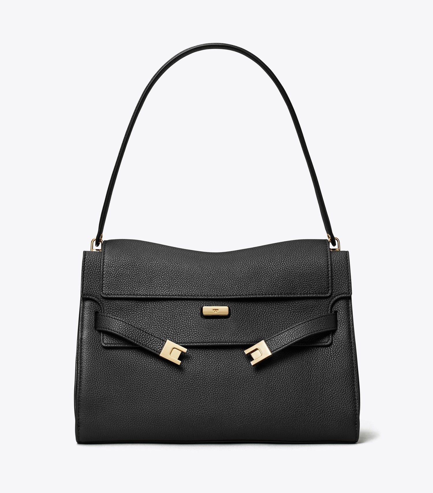 Tory Burch Large Lee Radziwill Shoulder Bag - Black