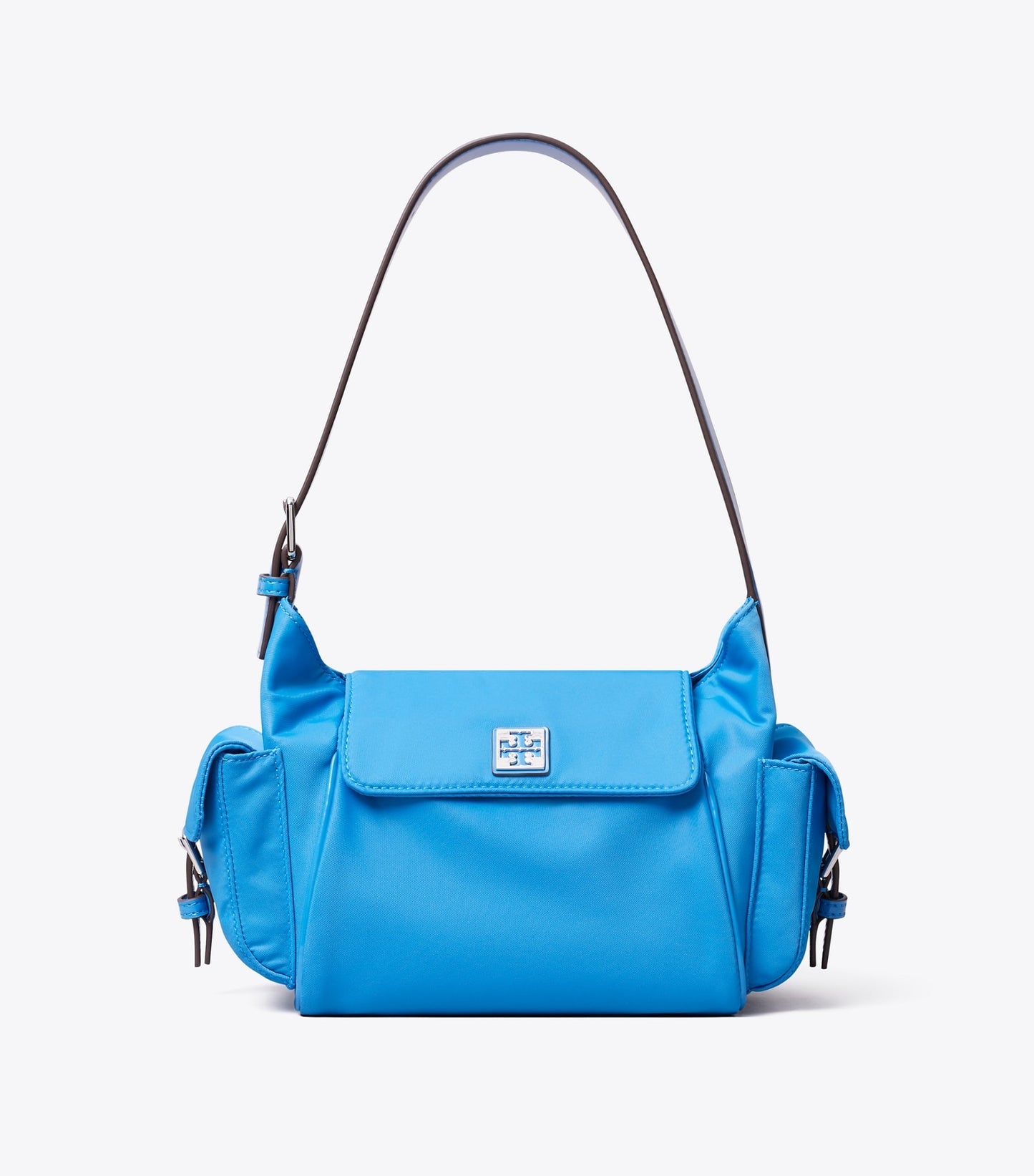 Tory Burch Virginia Pocket Shoulder Bag - Bay Blue