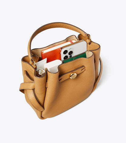 Tory Burch Mini Romy Bucket Bag - Tiramisu