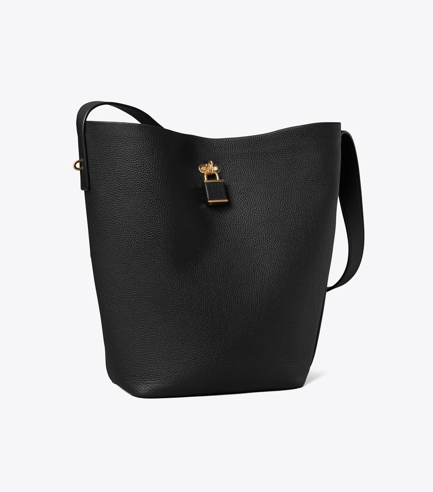 Tory Burch Lock Slim Bucket Bag - Black