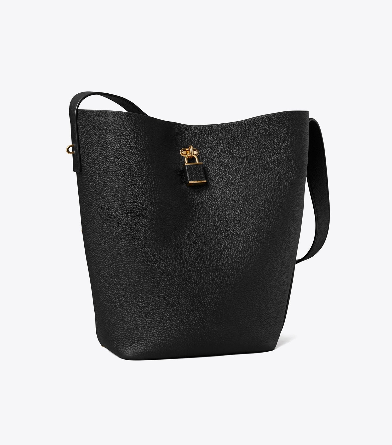 Tory Burch Lock Slim Bucket Bag - Black
