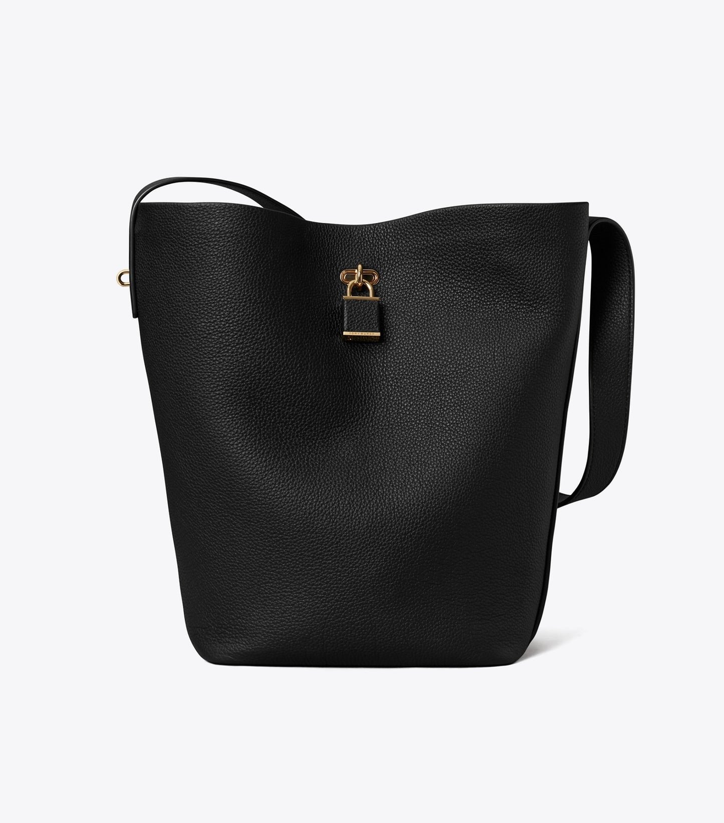 Tory Burch Lock Slim Bucket Bag - Black