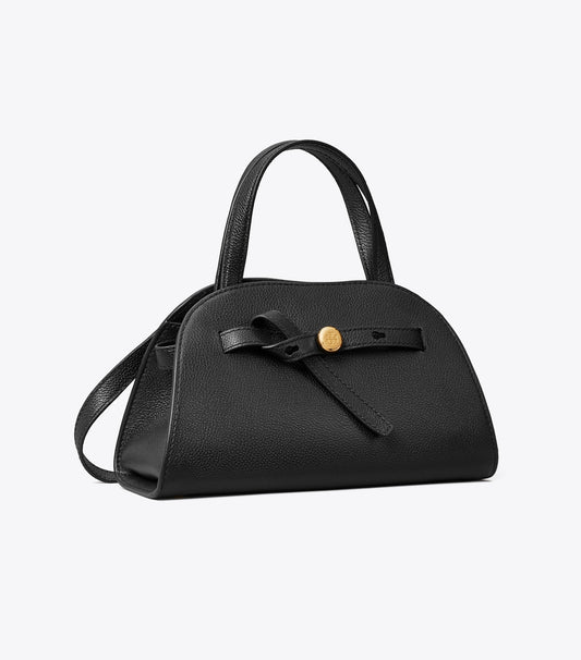 Tory Burch Small Romy Bauletto - Black