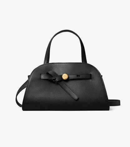 Tory Burch Small Romy Bauletto - Black