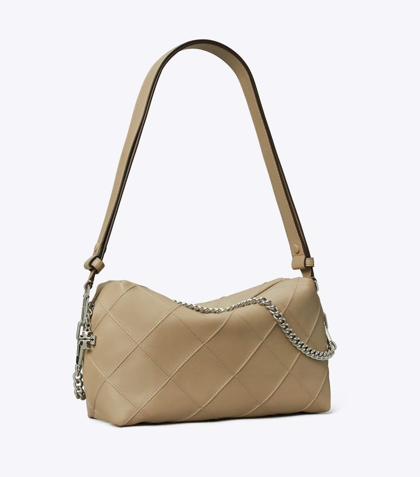 Tory Burch Large Fleming Soft Crossbody Bag - Soft Cement