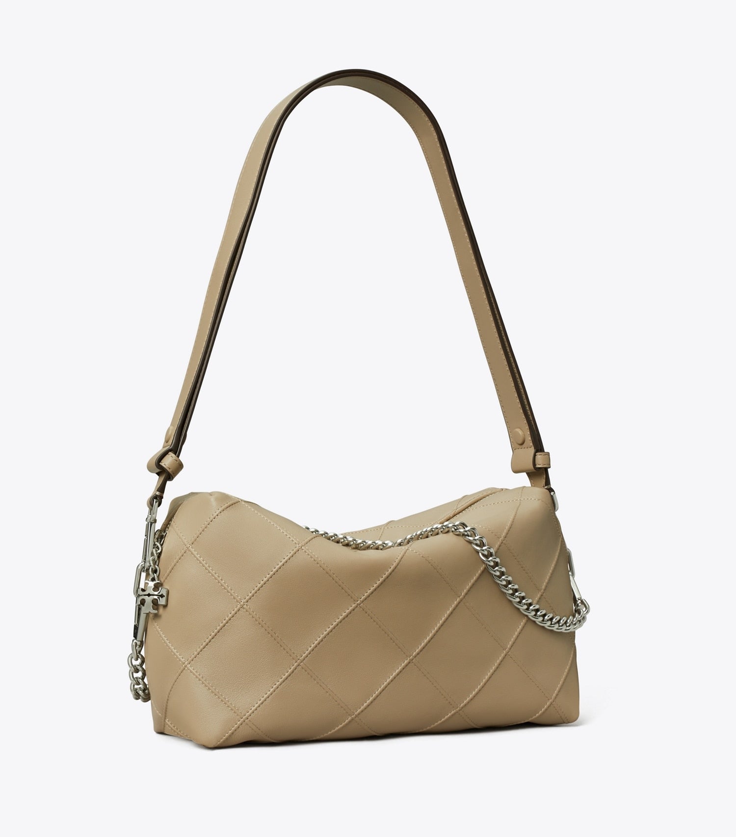 Tory Burch Large Fleming Soft Crossbody Bag - Soft Cement