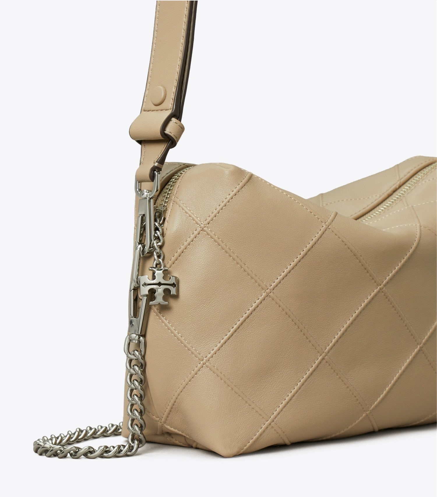 Tory Burch Large Fleming Soft Crossbody Bag - Soft Cement