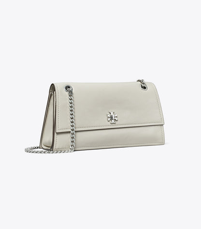 Tory Burch Mini Kira Turnlock Shoulder Bag - Dove Gray