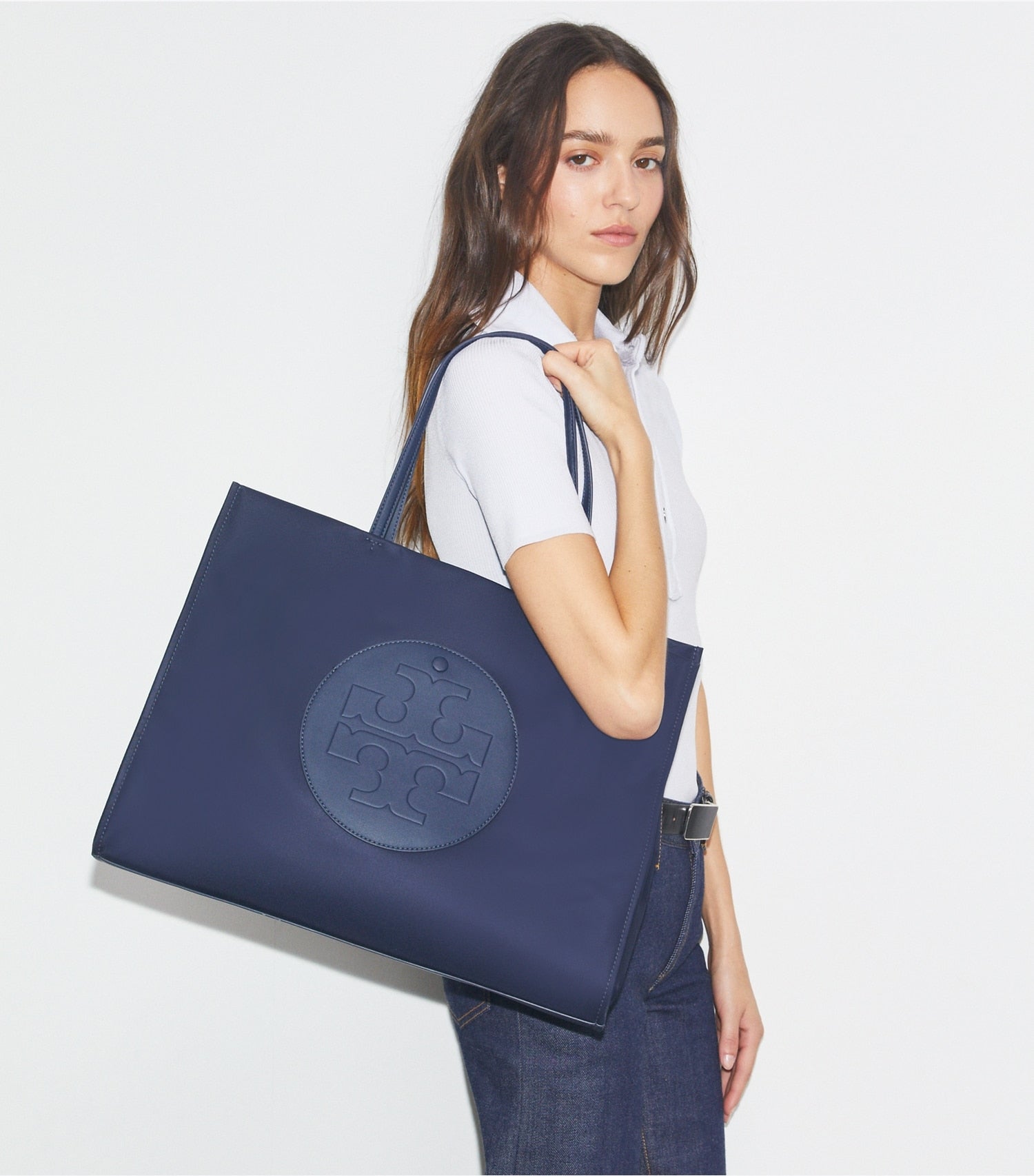 Tory Burch Ella Tote - New Navy