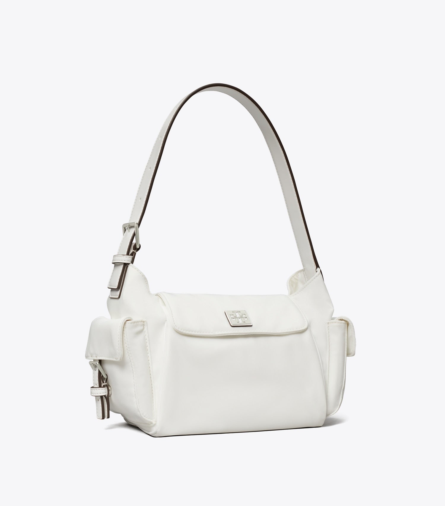 Tory Burch Virginia Pocket Shoulder Bag - White