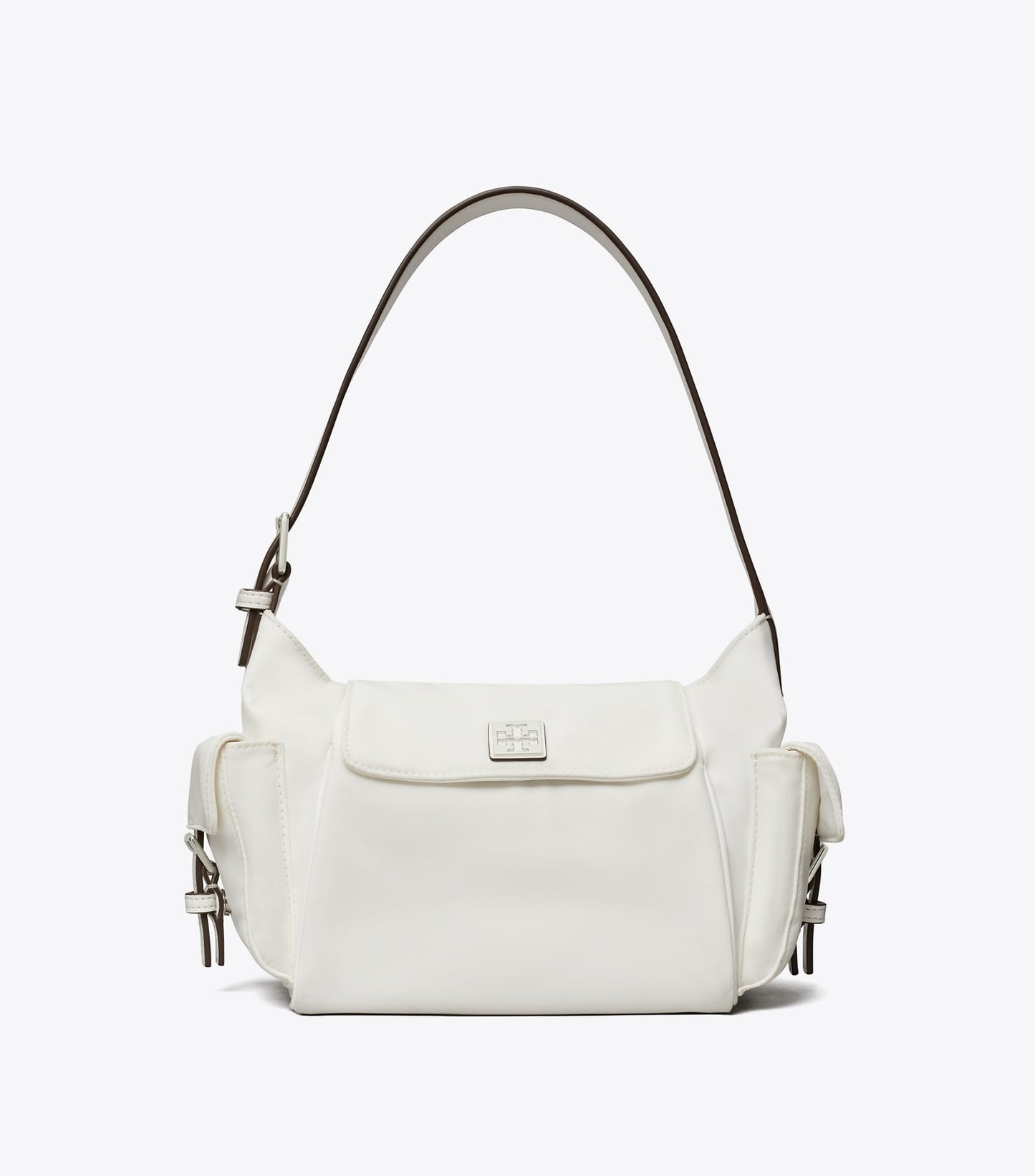 Tory Burch Virginia Pocket Shoulder Bag - White
