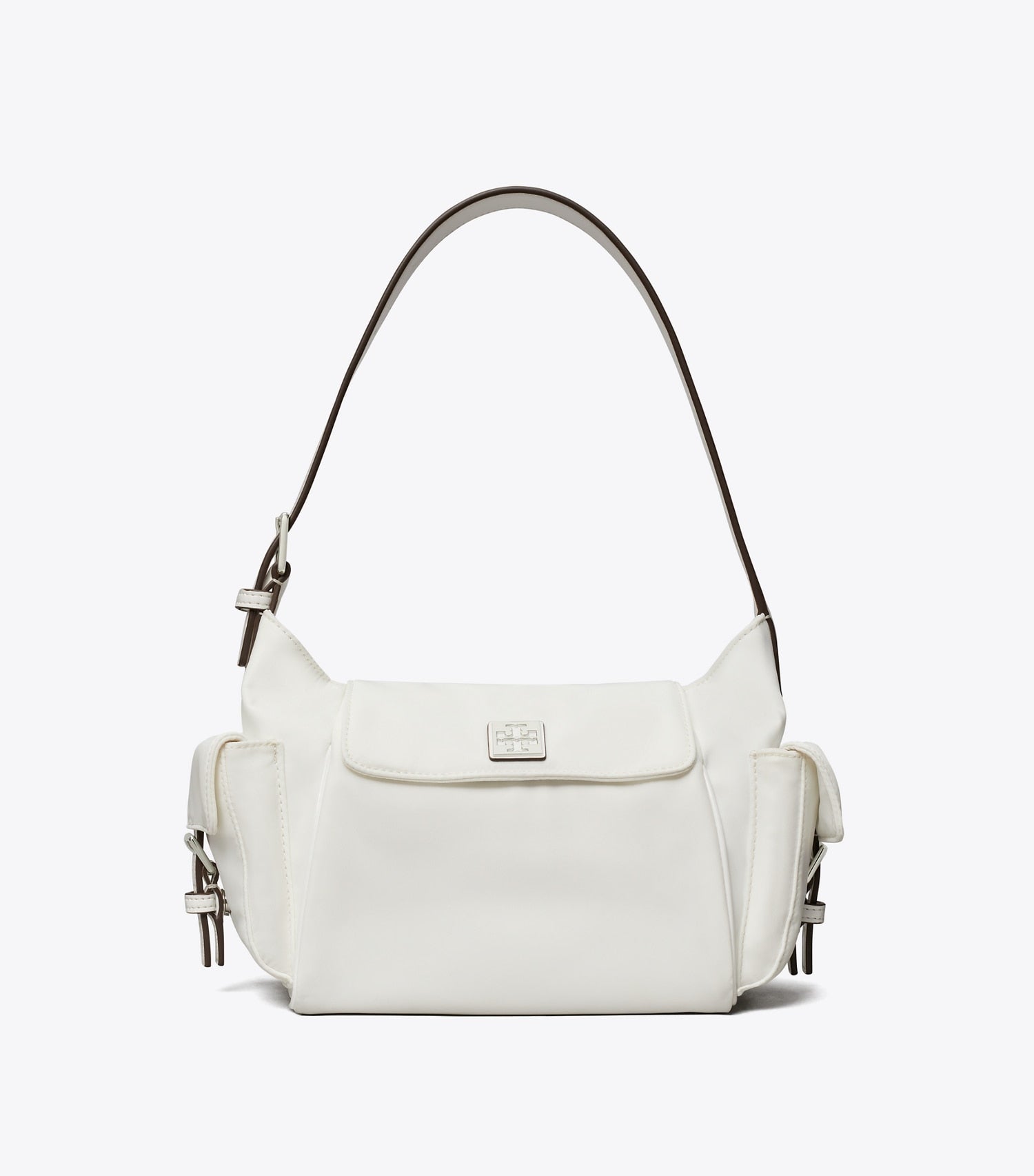 Tory Burch Virginia Pocket Shoulder Bag - White