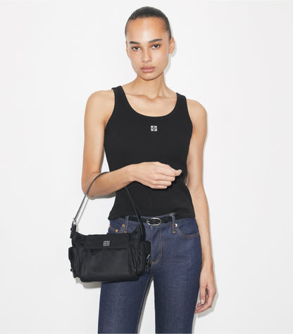 Tory Burch Virginia Pocket Shoulder Bag - Black