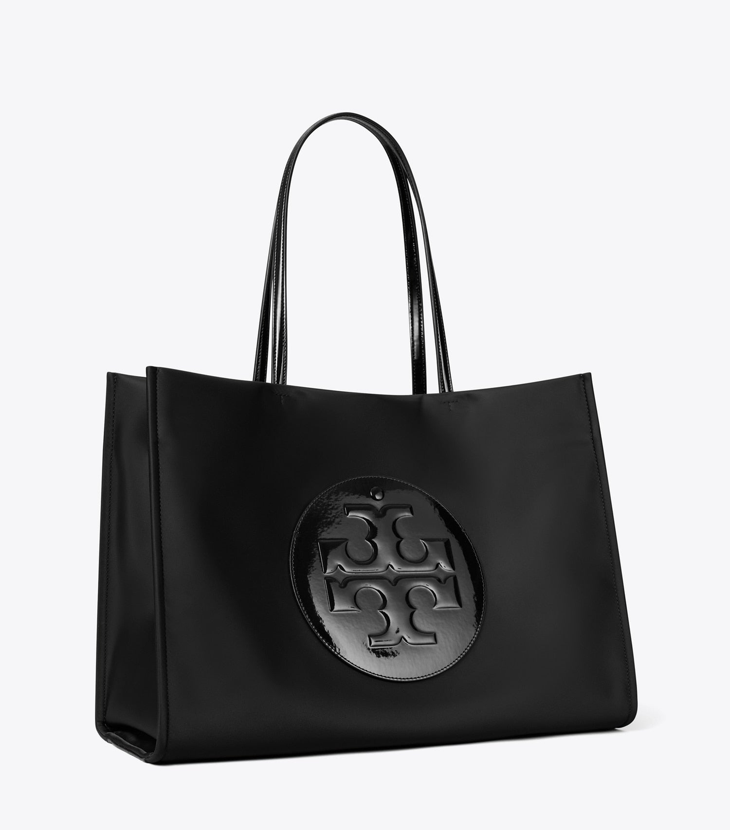 Tory Burch Ella Patent Tote - Black