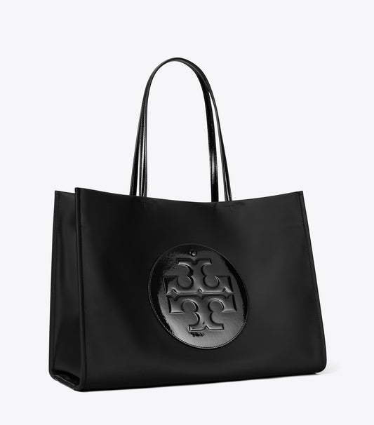 Tory Burch Ella Patent Tote - Black