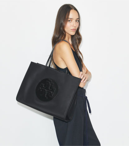 Tory Burch Ella Patent Tote - Black
