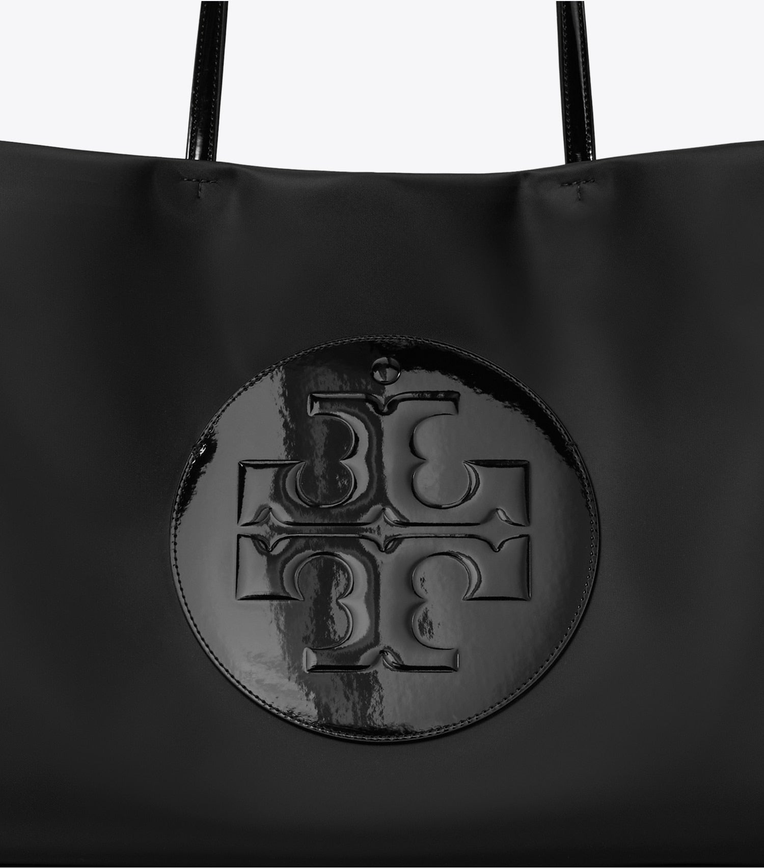 Tory Burch Ella Patent Tote - Black