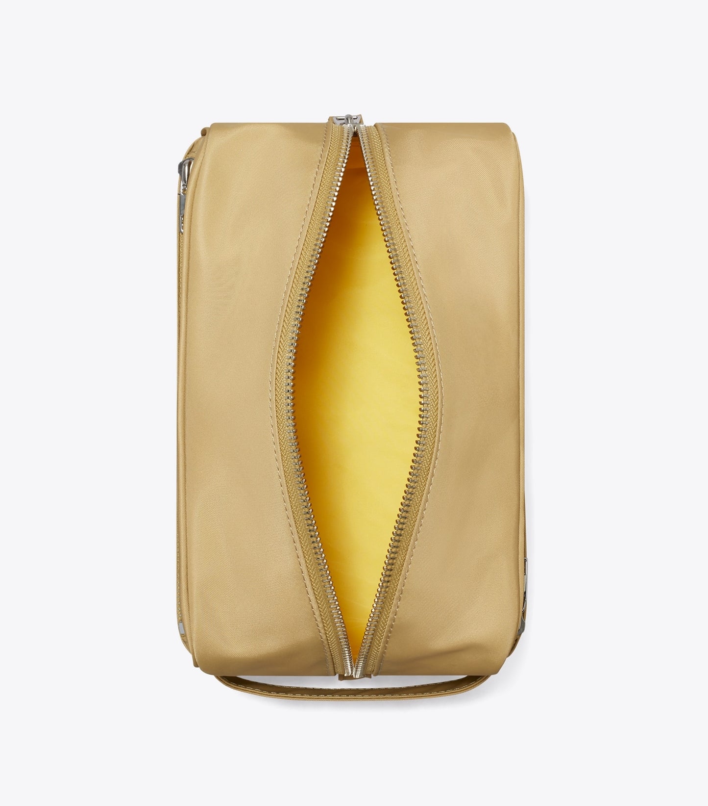 Tory Burch Large Twist Cosmetic Case - Wheat