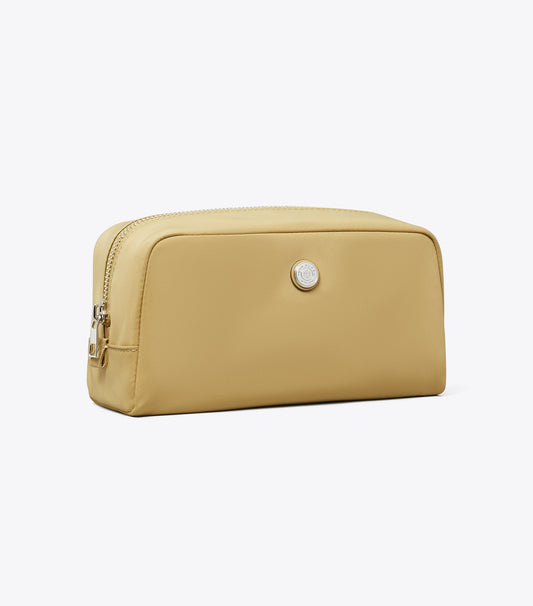 Tory Burch Medium Twist Cosmetic Case - Wheat