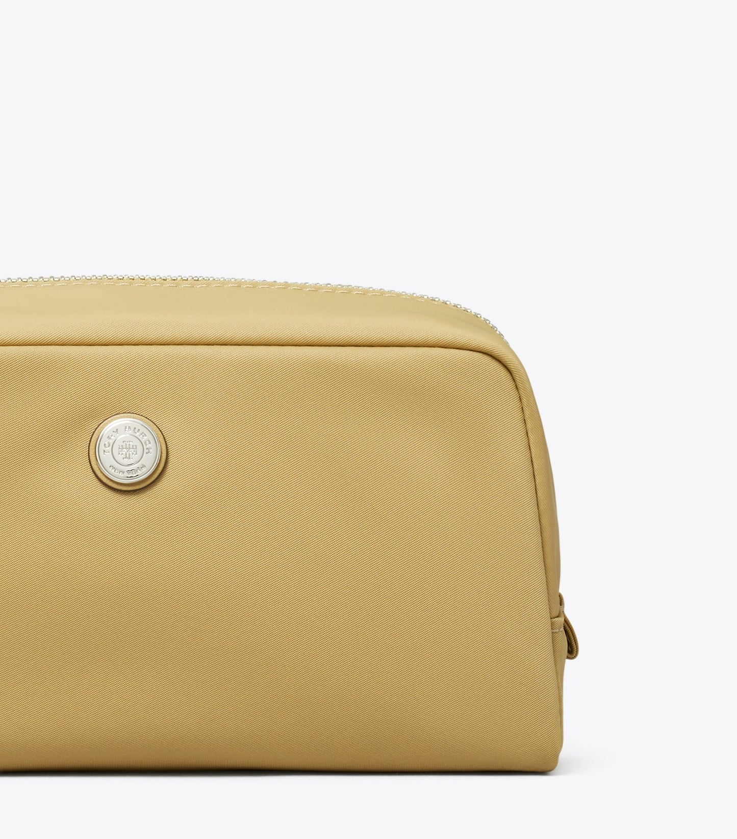 Tory Burch Medium Twist Cosmetic Case - Wheat