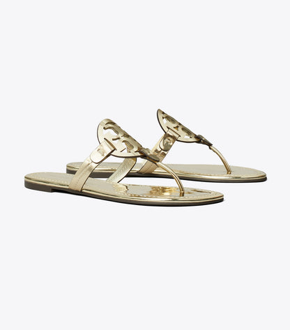 Tory Burch Miller Metallic Sandal - Gold
