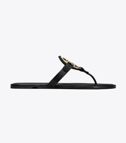 Tory Burch Metal Miller Sandal - Perfect Black / Gold