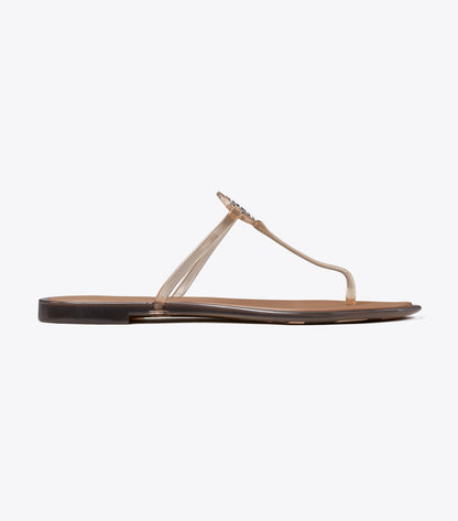 Tory Burch Mini Miller Jelly Sandal - Transparent Light Cocoa