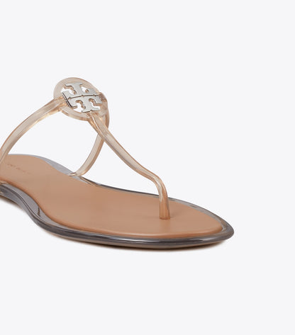 Tory Burch Mini Miller Jelly Sandal - Transparent Light Cocoa