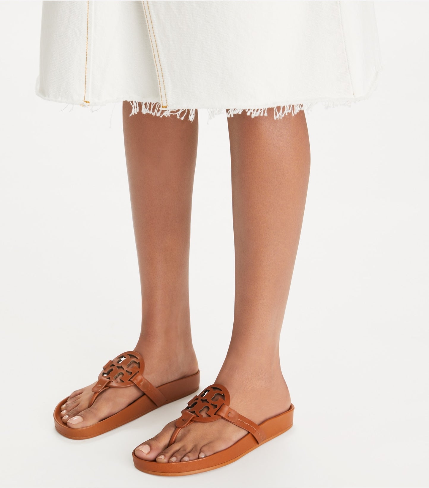 Tory Burch Miller Cloud Sandal - Bourbon Miele / Bourbon Miele