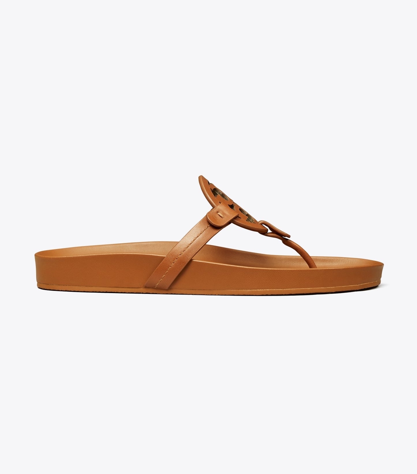 Tory Burch Miller Cloud Sandal - Bourbon Miele / Bourbon Miele